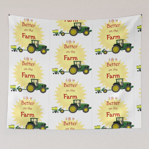 Item preview, Life is Better on the Farm  v2 Tractor designed and sold by MissLadyGraves.