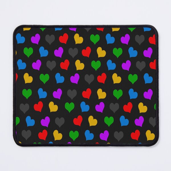 Item preview, colorful hearts designed and sold by ZiphGames.
