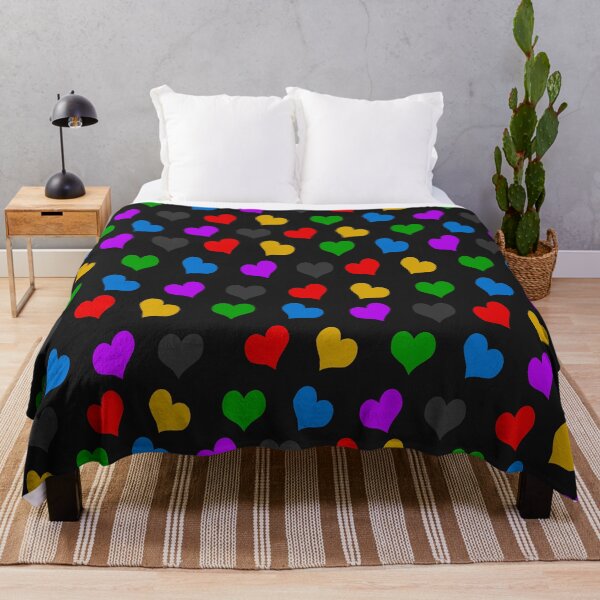 Item preview, colorful hearts designed and sold by ZiphGames.