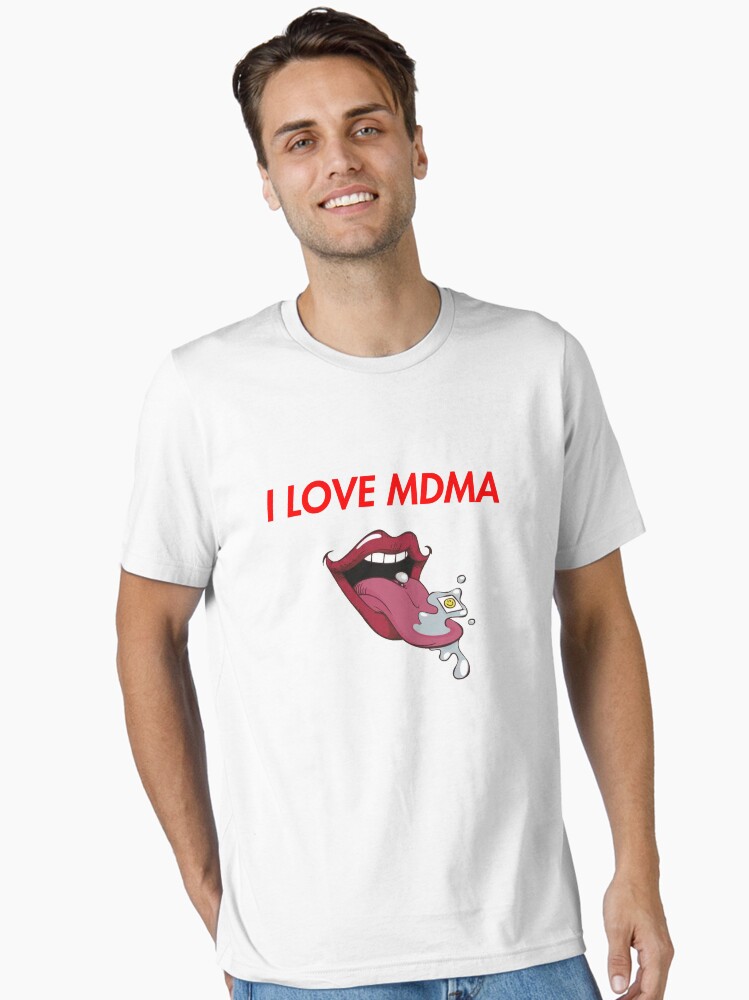 トップス mdma creative tee MDMA CREATIVE ブラック Tシャツ S