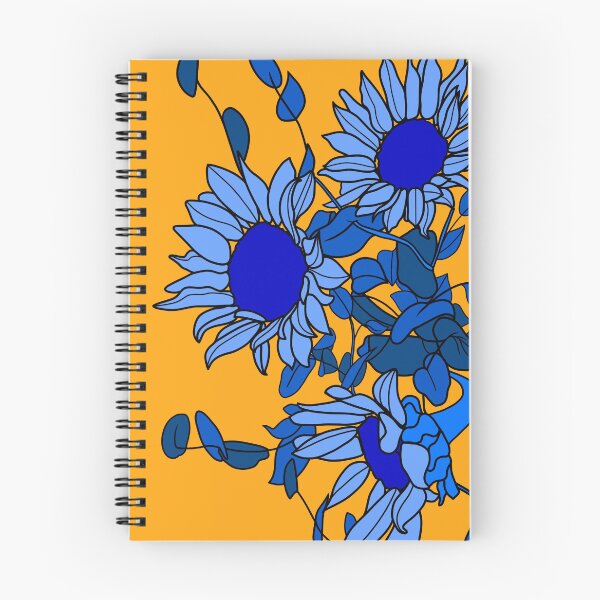 Item preview, Yellow and Blue Sunflowers designed and sold by MihaelaMereoara.