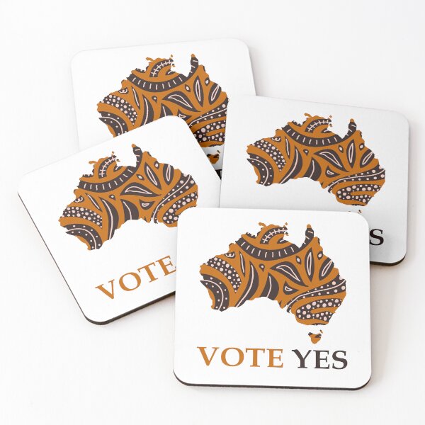 Item preview, Vote Yes Aboriginal and Torres Straight Yes to Voice to Parliament designed and sold by NewDayDesigns.