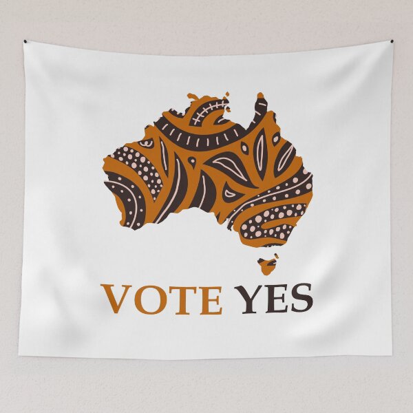 Item preview, Vote Yes Aboriginal and Torres Straight Yes to Voice to Parliament designed and sold by NewDayDesigns.