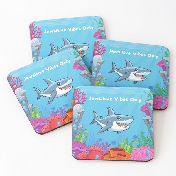 Item preview, Jawsitive Vibes Only designed and sold by CheekyKitty.