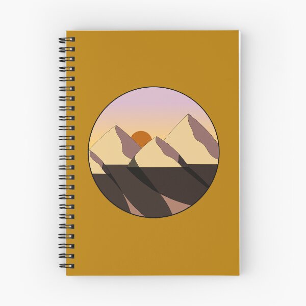 Item preview, sun over mountainous desert designed and sold by evergreenpeaks.