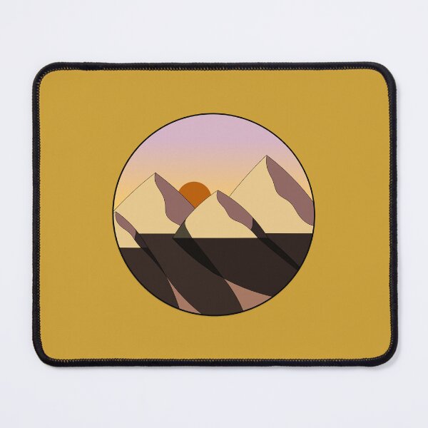 Item preview, sun over mountainous desert designed and sold by evergreenpeaks.