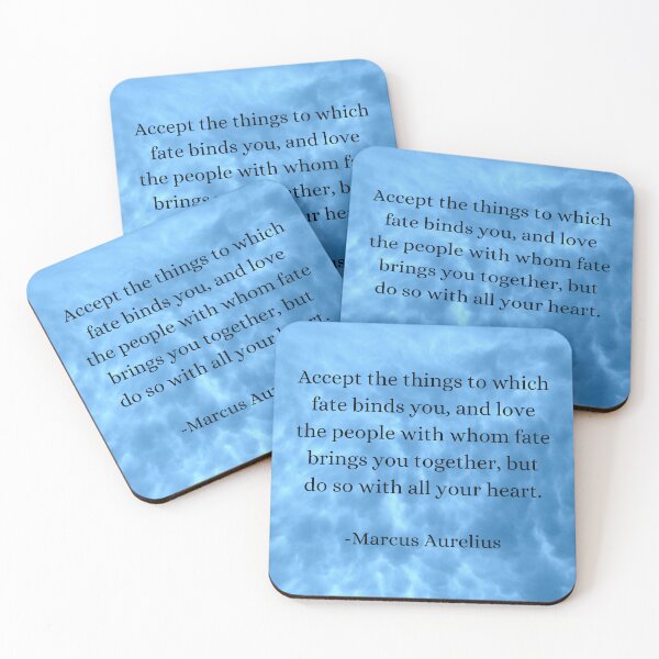 Item preview, Embrace Fate and Love Wholeheartedly - Marcus Aurelius Wisdom designed and sold by DoseOPhilosophy.