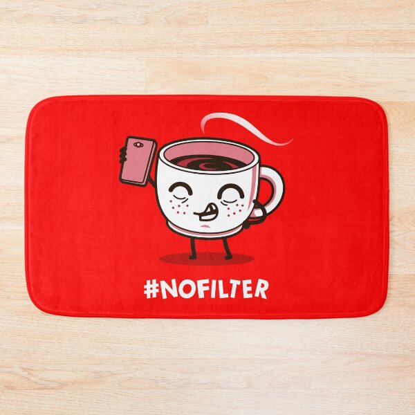 Item preview, Cute Funny Kawaii Coffee Millennial Selfie designed and sold by BoggsNicolasArt.