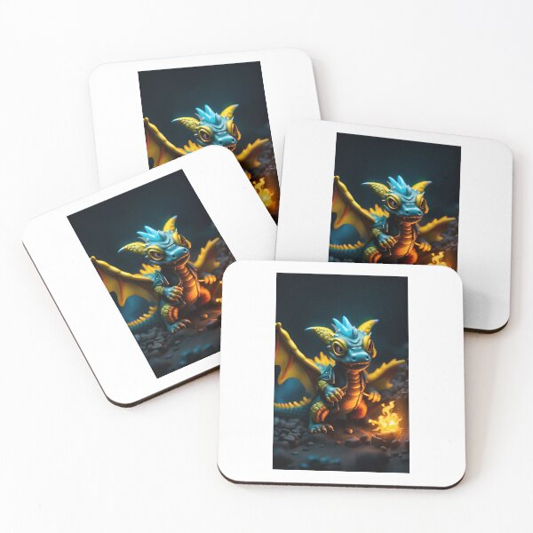 Aperçu de l'œuvre Adorable dragon créée et vendue par KTOShop.