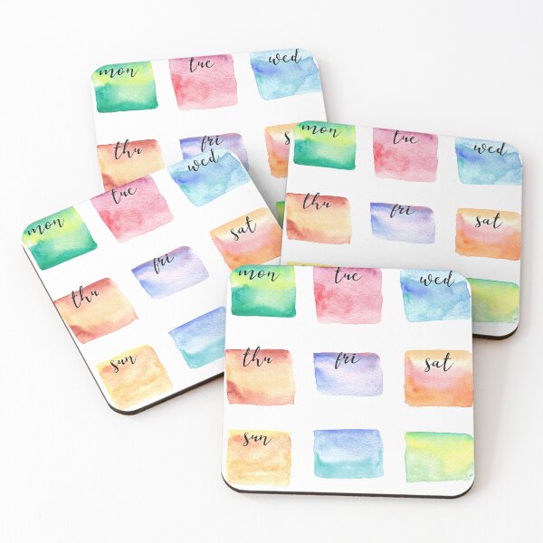 Item preview, Journaling Watercolor Spots Day Dots designed and sold by Hic21.