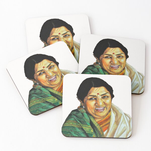 Item preview, Lata Mangeshkar Color pencil Drawing  designed and sold by MubaraksArt.