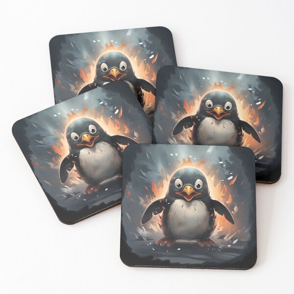 Item preview, Action Penguin designed and sold by toaderbogdan88.