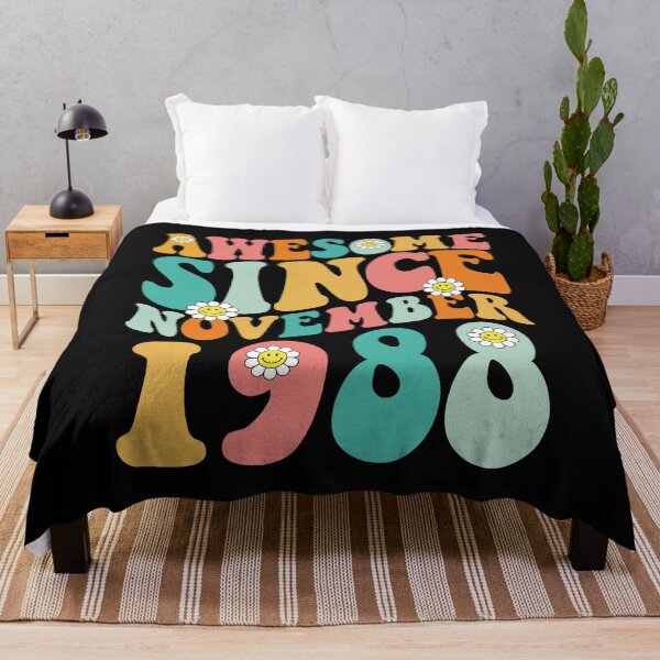 Item preview, Awesome Since November 1988 | Made In 1988 | Retro Groovy Birthday designed and sold by Christina-grich.