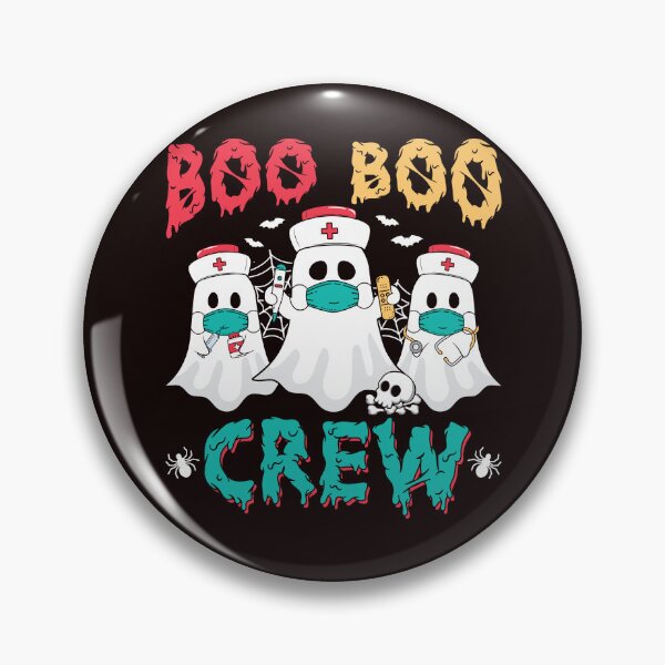 Item preview, Boo boo Crew Nurse Halloween Ghost Costume designed and sold by tokyoberlin.