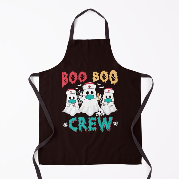Item preview, Boo boo Crew Nurse Halloween Ghost Costume designed and sold by tokyoberlin.