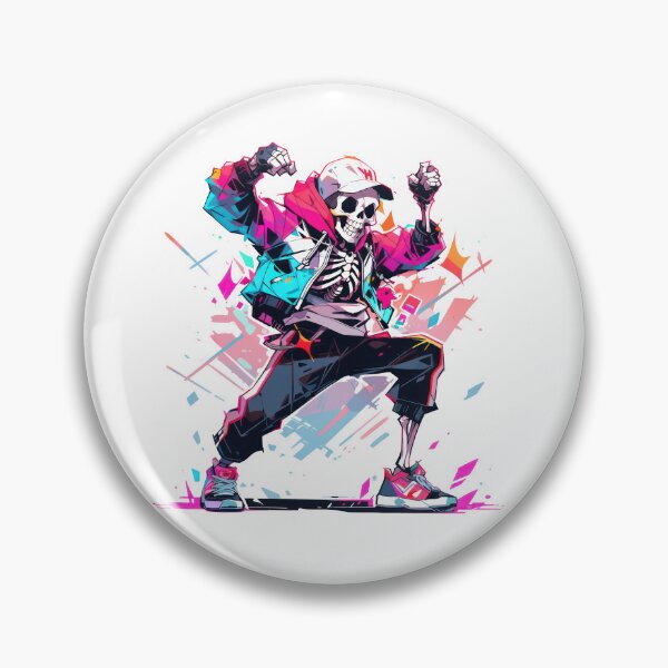 Item preview, Boney Boogie: Skeleton's Spectrum Shimmy designed and sold by KaleidoKiosk.