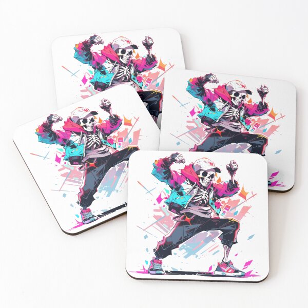 Item preview, Boney Boogie: Skeleton's Spectrum Shimmy designed and sold by KaleidoKiosk.
