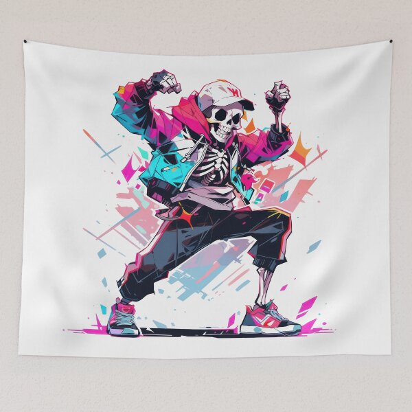 Item preview, Boney Boogie: Skeleton's Spectrum Shimmy designed and sold by KaleidoKiosk.