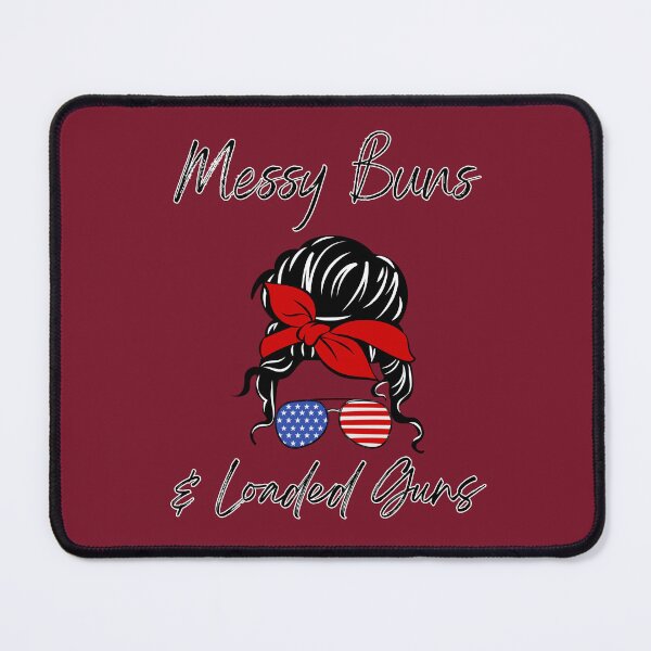 Item preview, Messy Buns & Loaded Guns designed and sold by A-M-Watson.