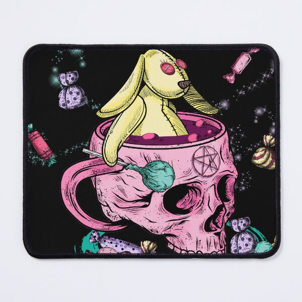 Item preview, candy skull with rabbit designed and sold by StarDan.