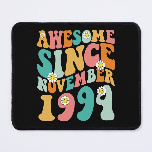 Item preview, Awesome Since November 1994 | Made In 1994 | Retro Groovy Birthday designed and sold by Christina-grich.