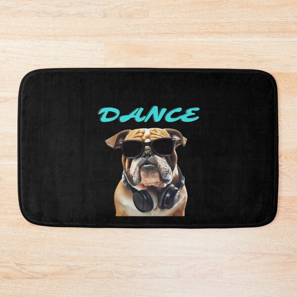 Item preview, Bulldog dog DJ Party designed and sold by adelahozkepfer.