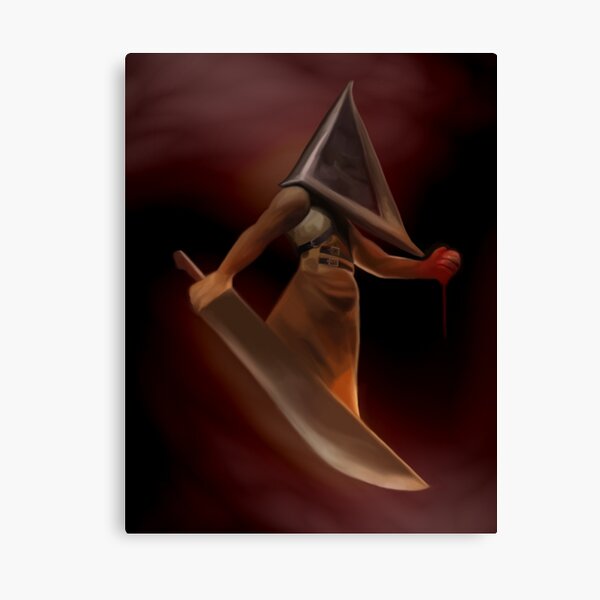 Aperçu de l'œuvre Tête de pyramide de Silent Hill créée et vendue par cryptcreations.