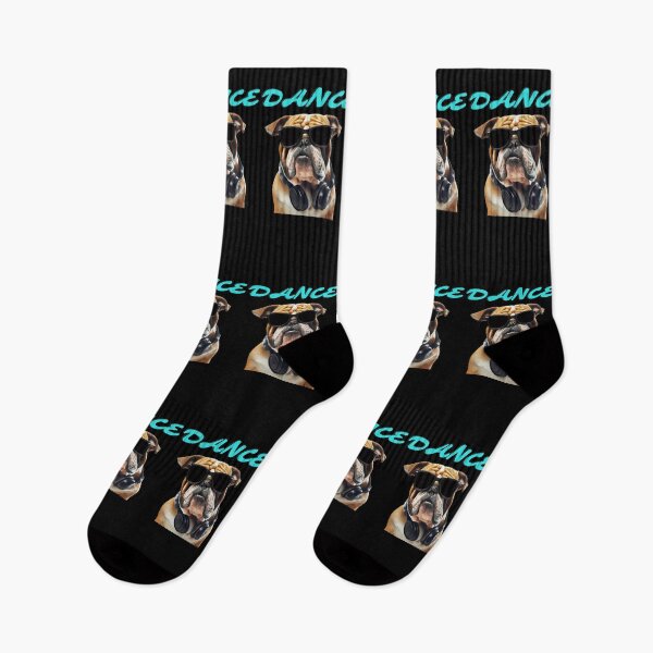 Item preview, Bulldog dog DJ Party designed and sold by adelahozkepfer.