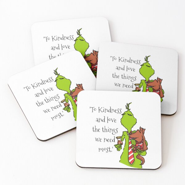 Item preview, Featureless portrait of the Grinch and Max (black writing) designed and sold by Life's eye Art and photography.