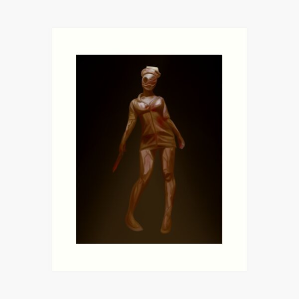 Aperçu de l'œuvre Infirmière de Silent Hill créée et vendue par cryptcreations.