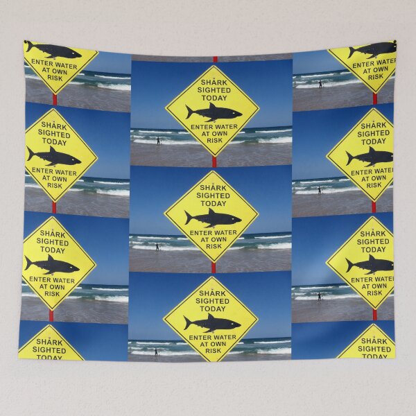 Item preview, Shark sign designed and sold by KNBS.