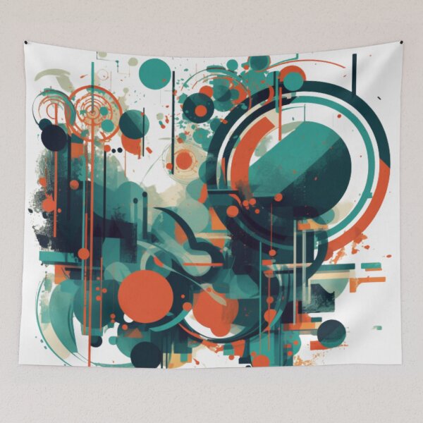 Item preview, Artistic Expression, A Journey into the Abstract, Tee, Gift designed and sold by Terry-Salsa.