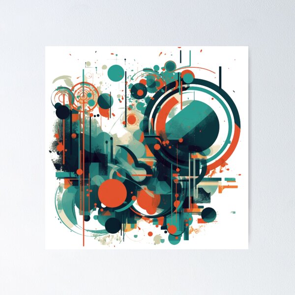 Item preview, Artistic Expression, A Journey into the Abstract, Tee, Gift designed and sold by Terry-Salsa.