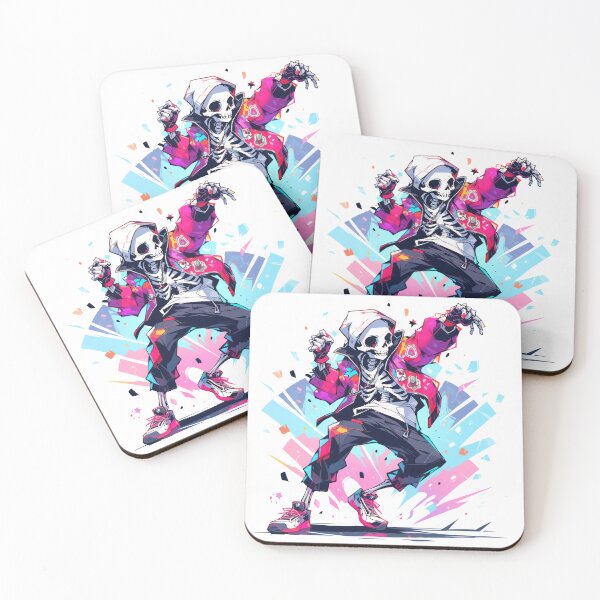 Item preview, Boney Boogie: Skeleton's Spectrum Shimmy designed and sold by KaleidoKiosk.