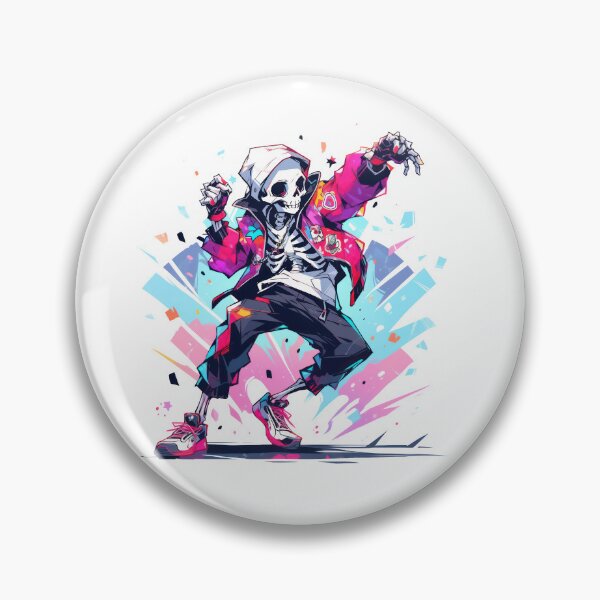 Item preview, Boney Boogie: Skeleton's Spectrum Shimmy designed and sold by KaleidoKiosk.