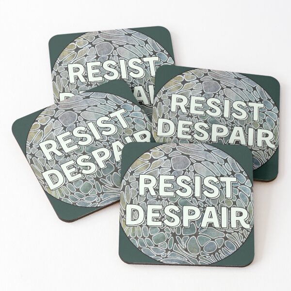 Item preview, Copy of Resist Despair Zentangle Watercolor  designed and sold by Madeleine39.