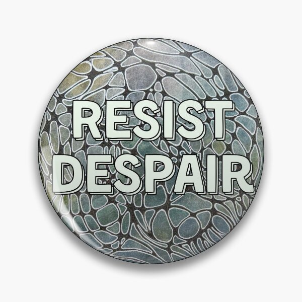 Item preview, Copy of Resist Despair Zentangle Watercolor  designed and sold by Madeleine39.