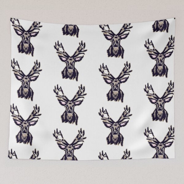 Item preview, Deer head designed and sold by BeatyinChaos.