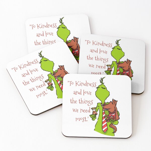 Item preview, Featureless portrait of the Grinch and Max (red writing) designed and sold by Life's eye Art and photography.