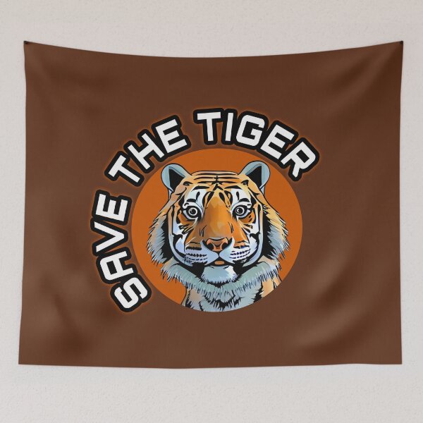 Item preview, Save The Tiger designed and sold by darkworldhumans.