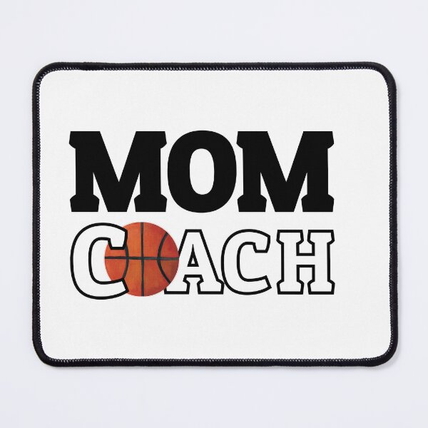 Item preview, Mom Coach Basketball designed and sold by Sports-Stickers.