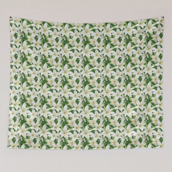 Item preview, Garden of White Lilies designed and sold by MindMapDesign.