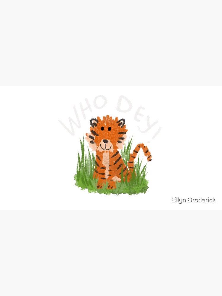 Lil Bengals Who Dey Bucket Hat for Sale by Ellyn Broderick