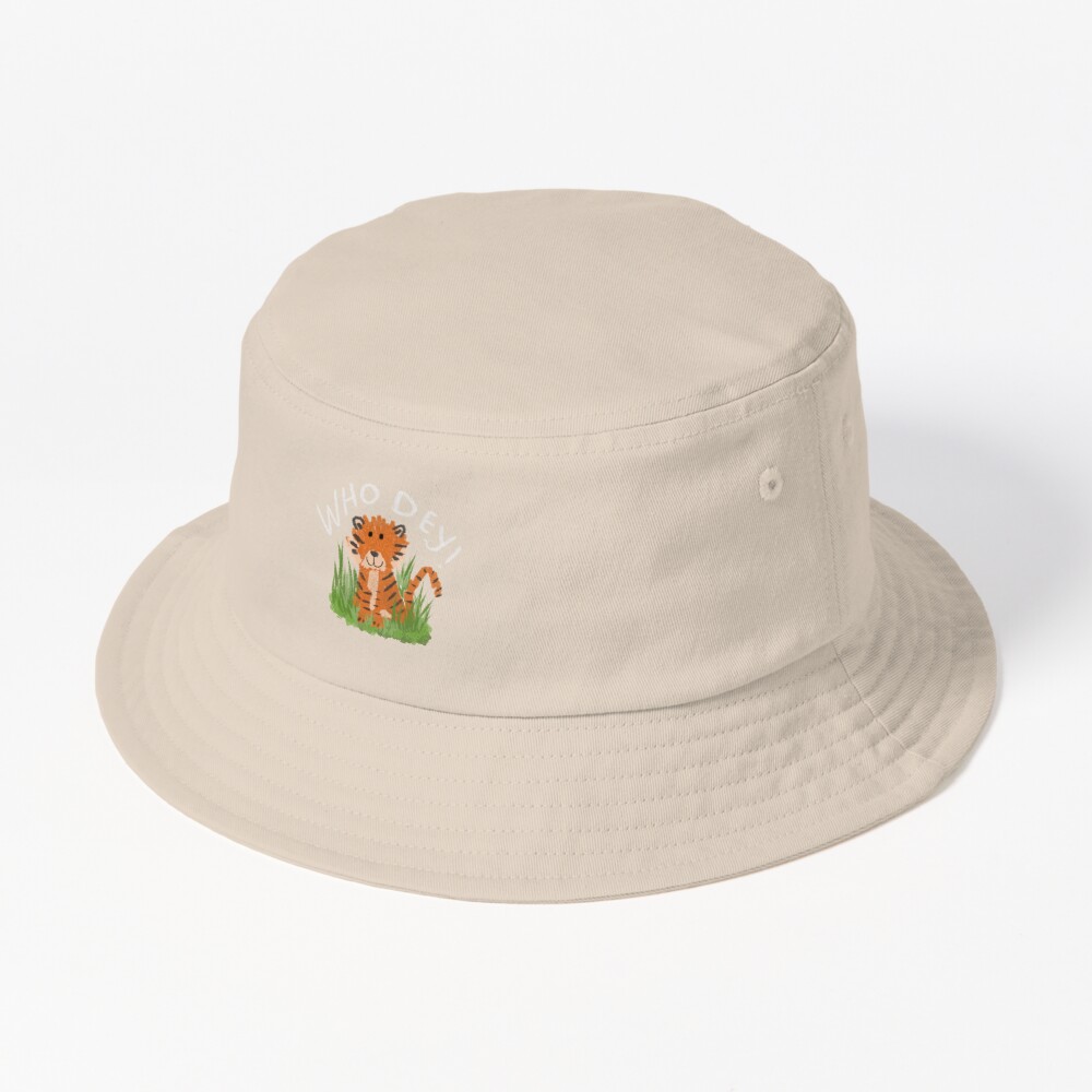 Lil Bengals Who Dey Bucket Hat for Sale by Ellyn Broderick