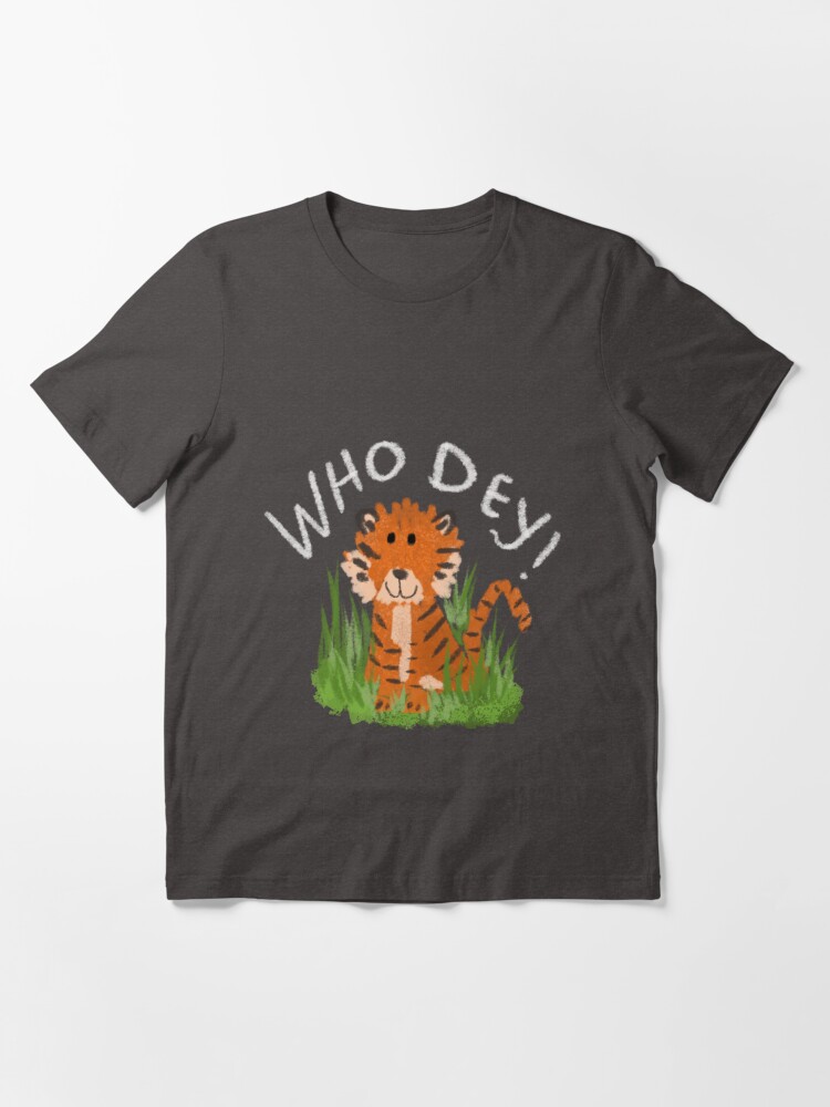 Lil Bengals Who Dey Essential T-Shirt for Sale by Ellyn Broderick