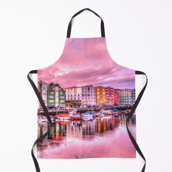 Item preview, MARITIME #35 - Colorful Buildings Along River in Trondheim Norway designed and sold by DEL-Productions.
