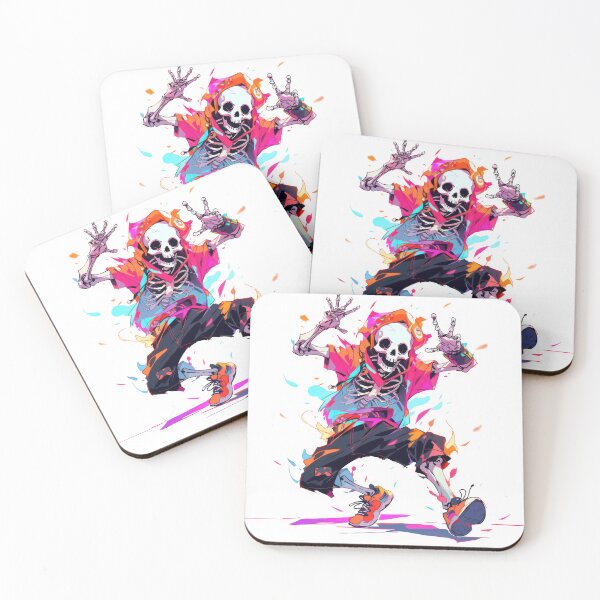 Item preview, Boney Boogie: Skeleton's Spectrum Shimmy designed and sold by KaleidoKiosk.