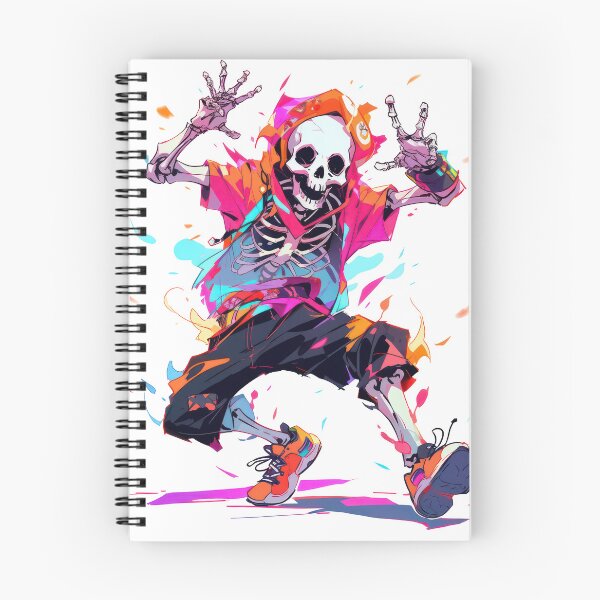 Item preview, Boney Boogie: Skeleton's Spectrum Shimmy designed and sold by KaleidoKiosk.