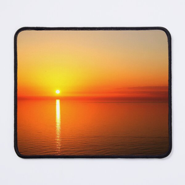 Item preview, WATERSCAPES #41 - Golden Sunset on Calm Waters designed and sold by DEL-Productions.