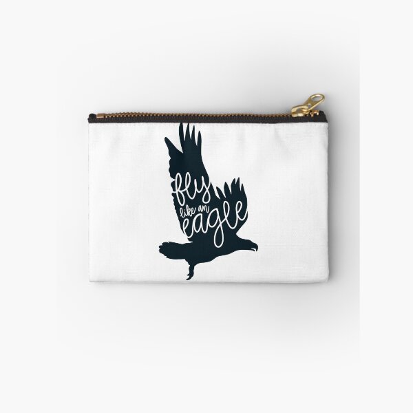 Item preview, Fly Like An Eagle Auburn Eagle Hand Lettered Isaiah 40:31 Bible Verse Design Navy on White designed and sold by apcreatively.